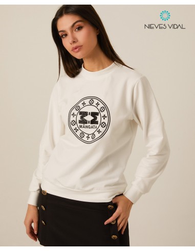 SUDADERA BLANCA M-M MANGATA